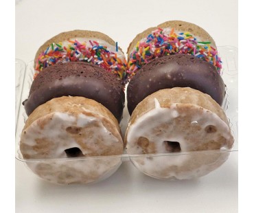 Low Carb Donuts 6 pack Variety 2 - Fresh Baked